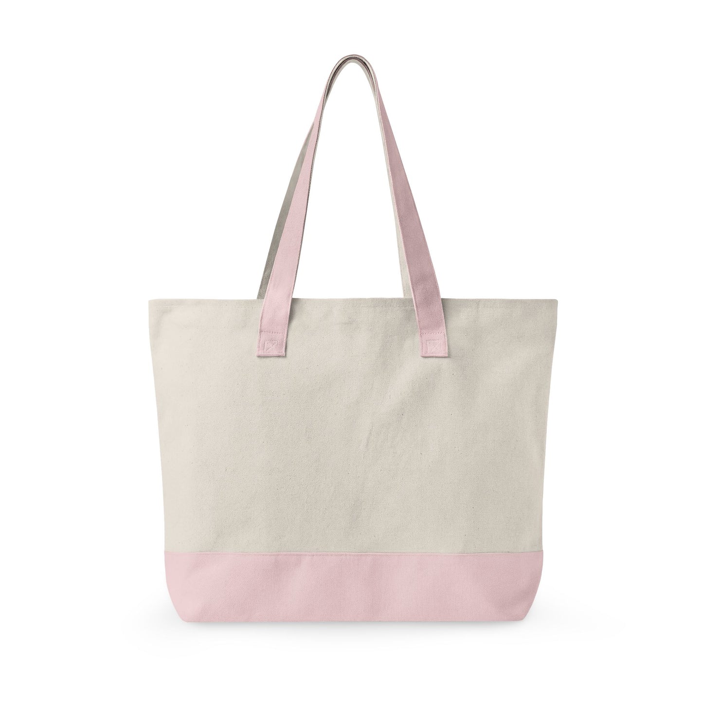Take Time to Smell the Roses – Zippered Canvas Tote Bag | Rose Garden Collection
