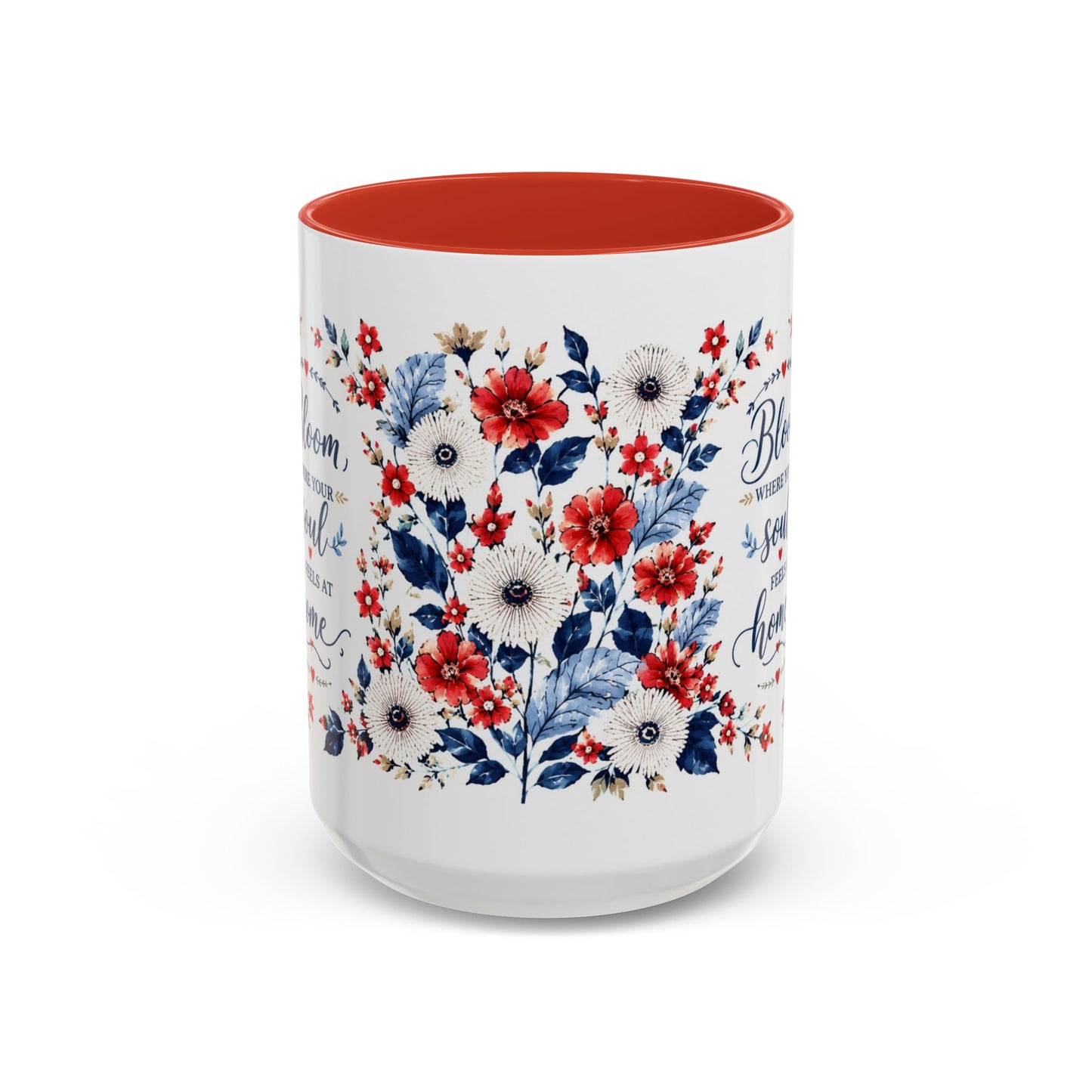 Bloom where your soul feels at home. ❤️💙