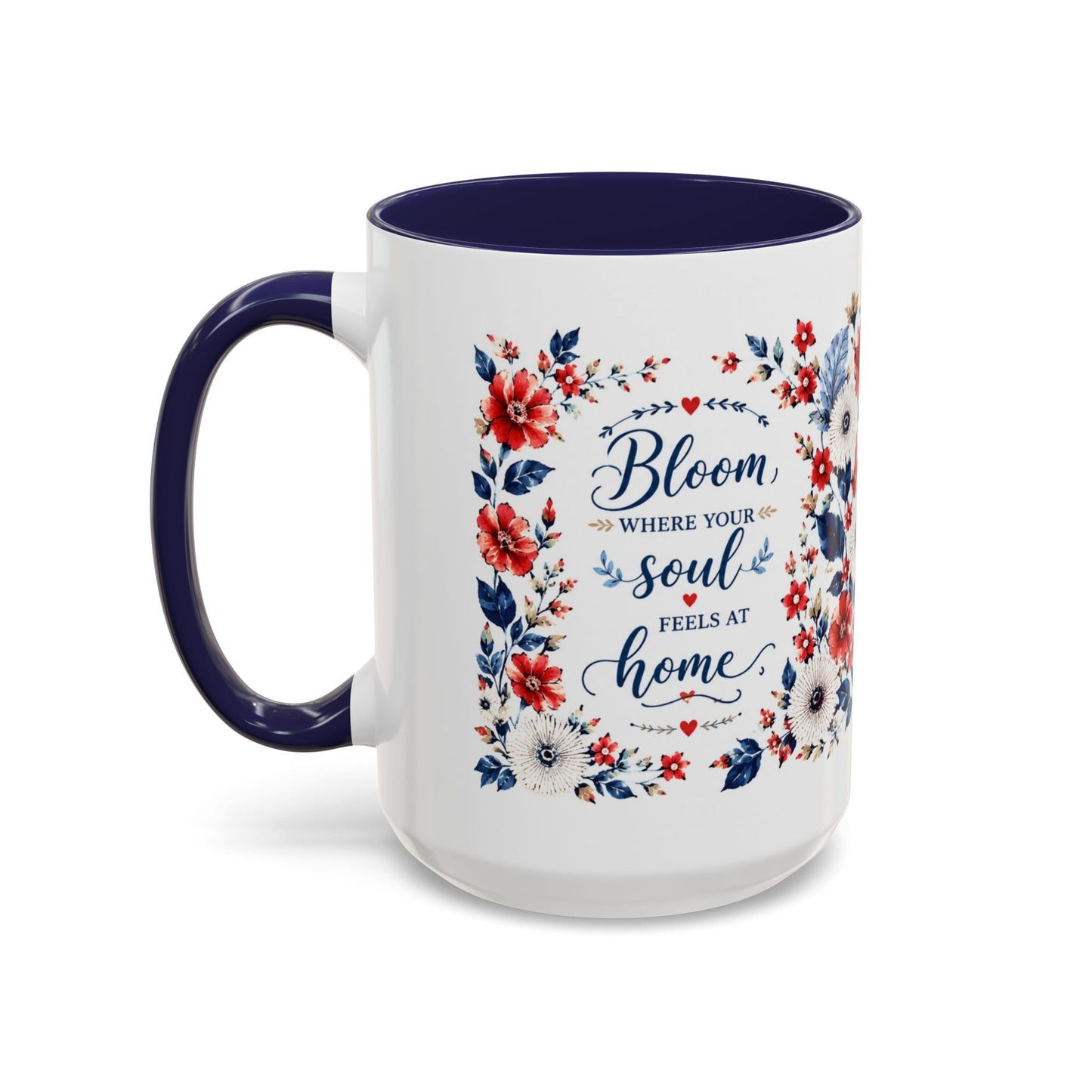 Bloom where your soul feels at home. ❤️💙