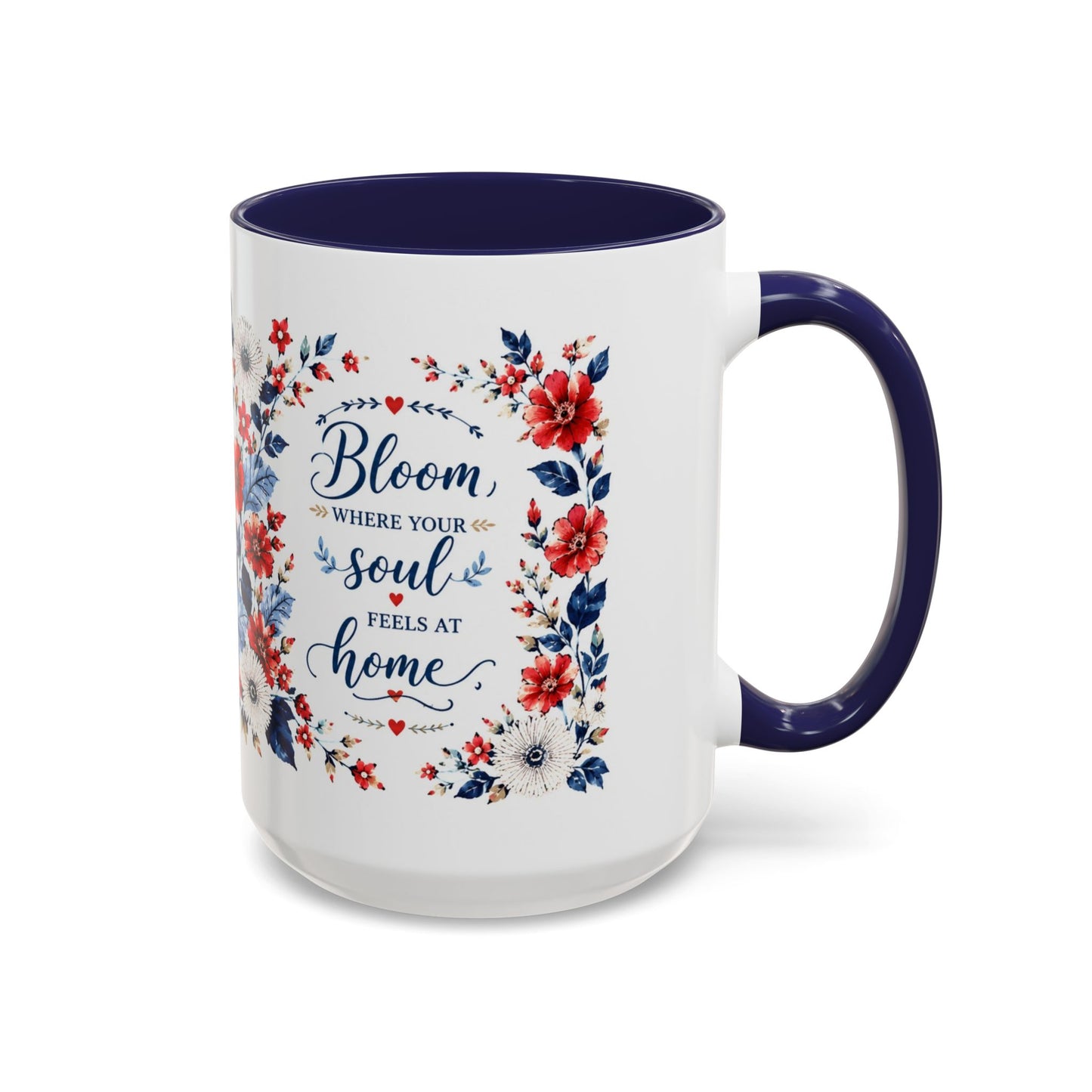 Bloom where your soul feels at home. ❤️💙