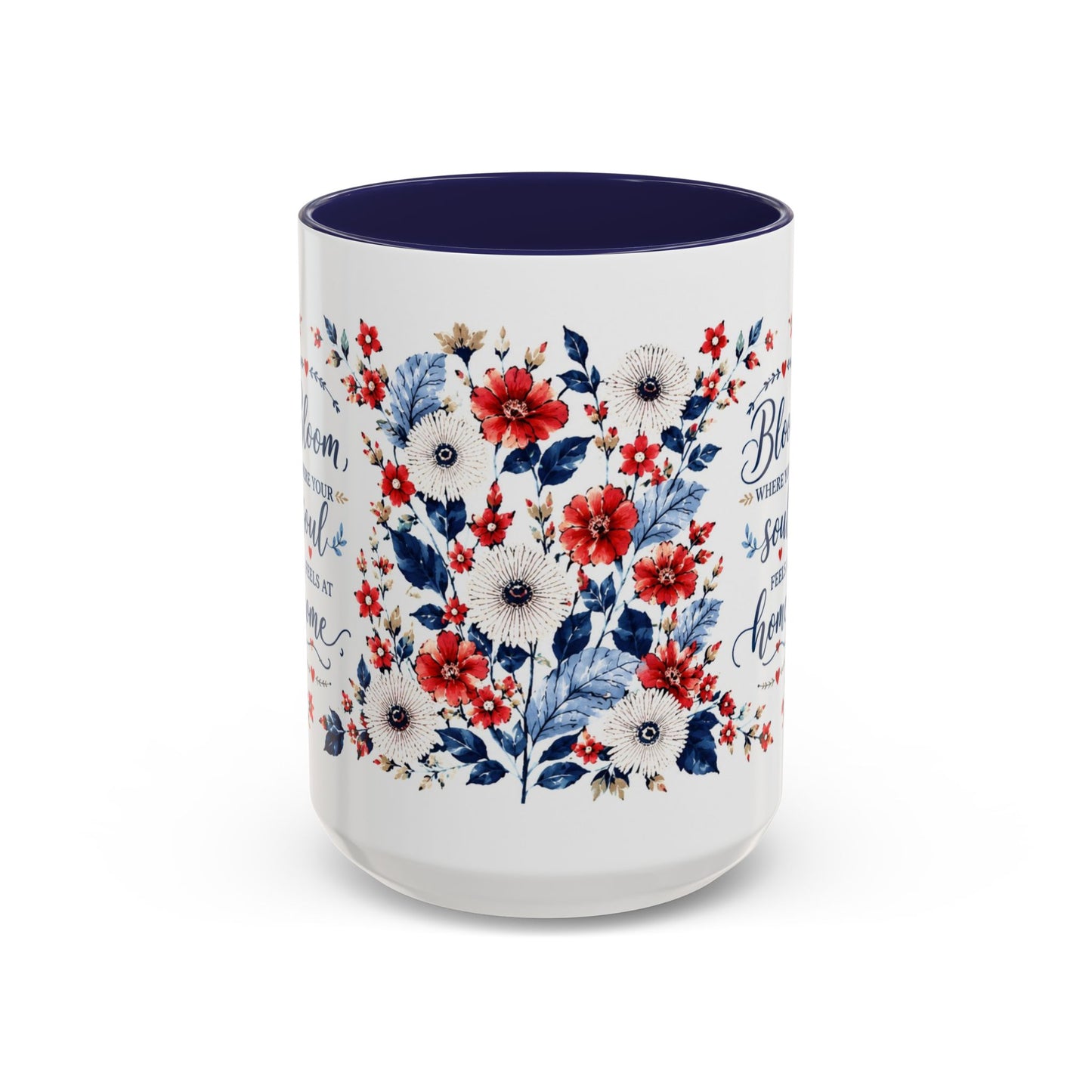Bloom where your soul feels at home. ❤️💙