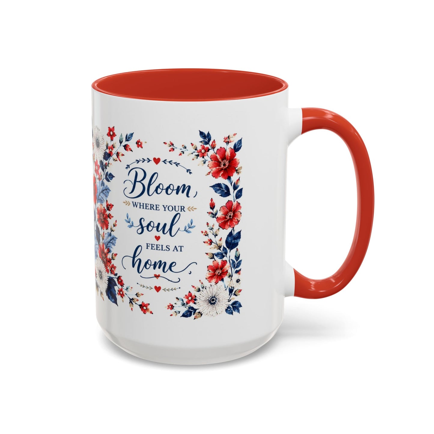 Bloom where your soul feels at home. ❤️💙