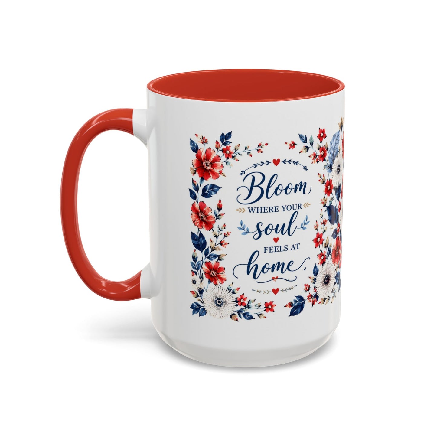 Bloom where your soul feels at home. ❤️💙