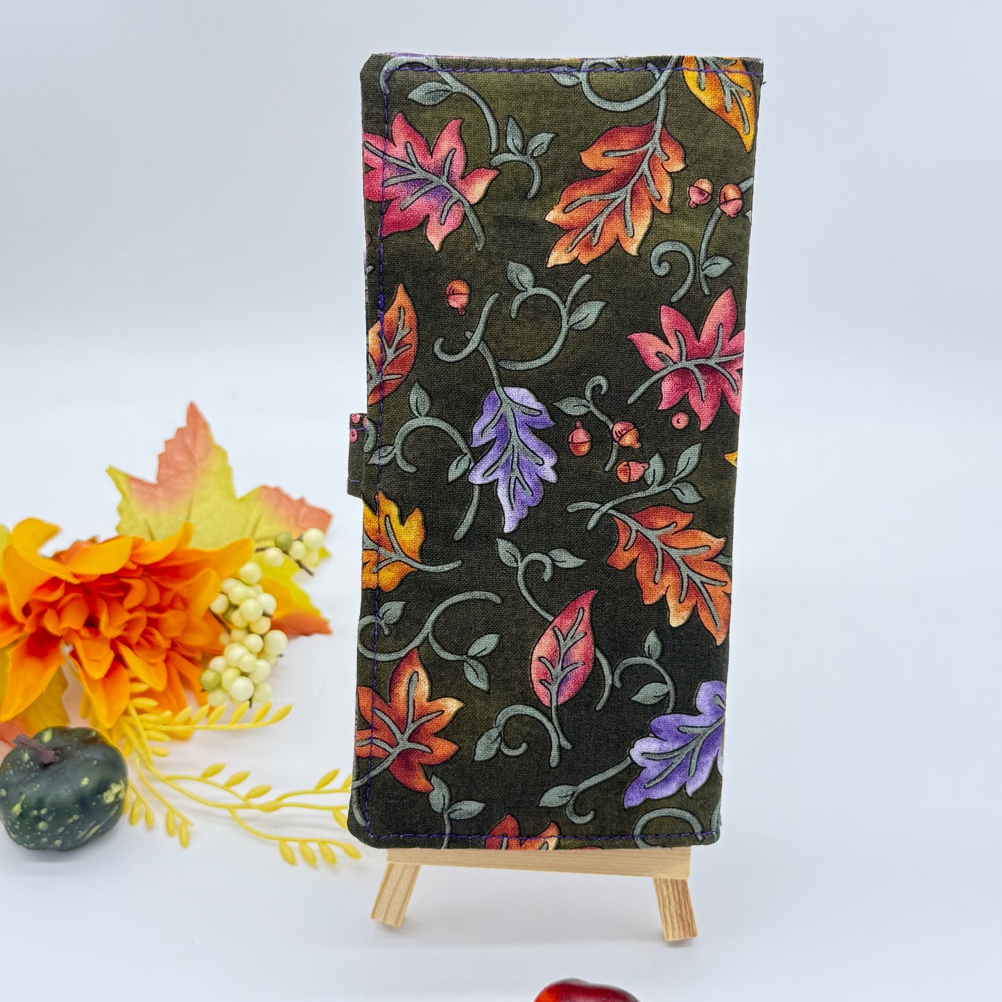 Royal Acorn Tea Wallet | Handmade 6-Pocket Tea Bag Holder
