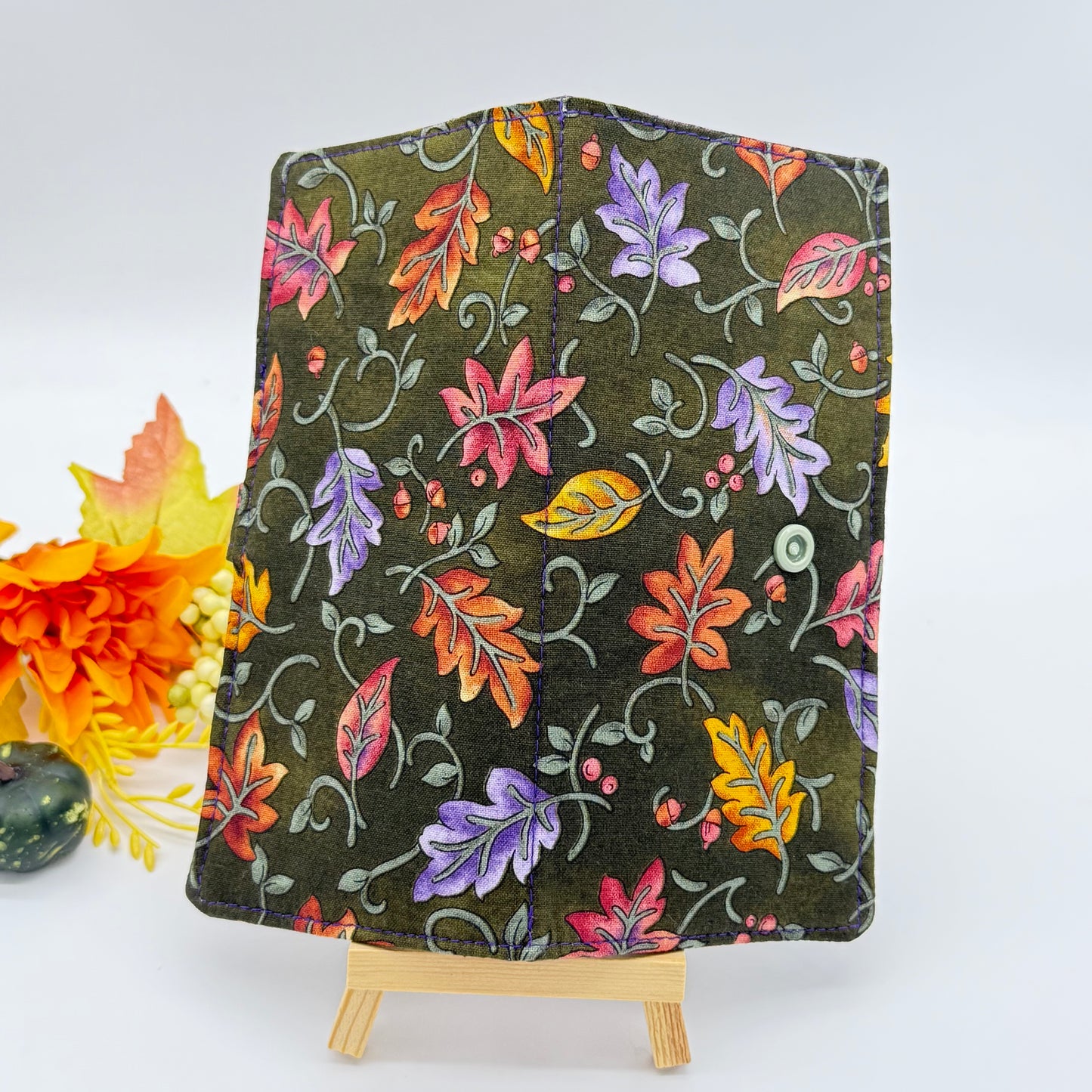 Royal Acorn Tea Wallet | Handmade 6-Pocket Tea Bag Holder