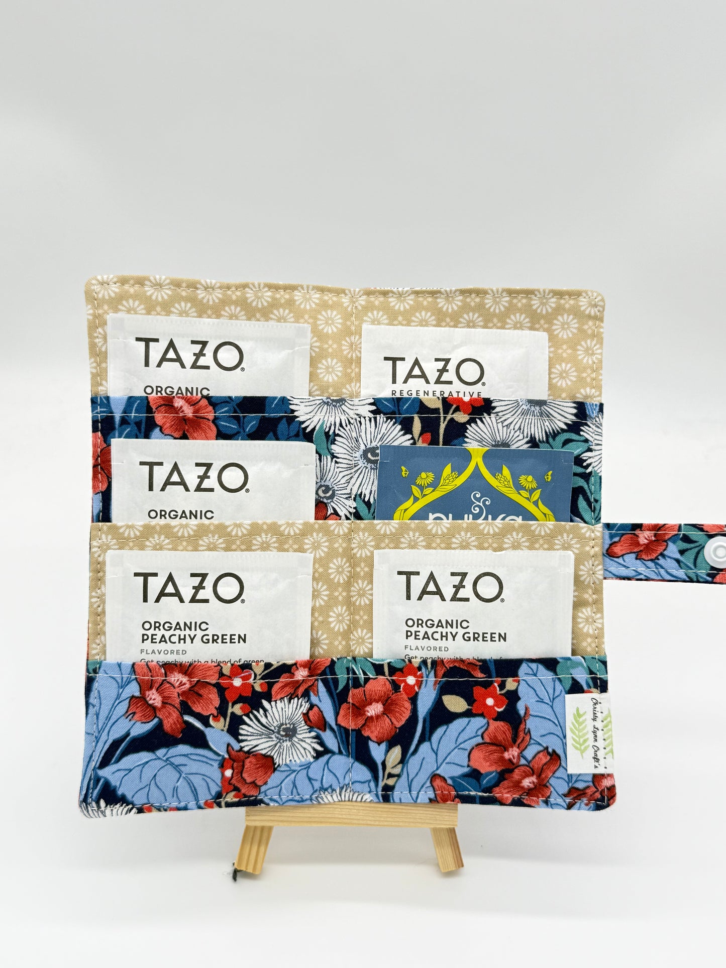 Midnight Garden Tea Wallet