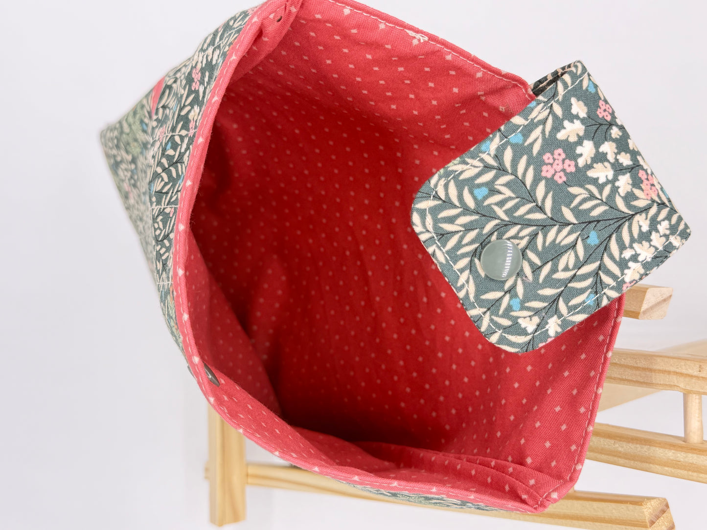 Handmade Floral Quilted Book Sleeve – Cozy Reader Gift