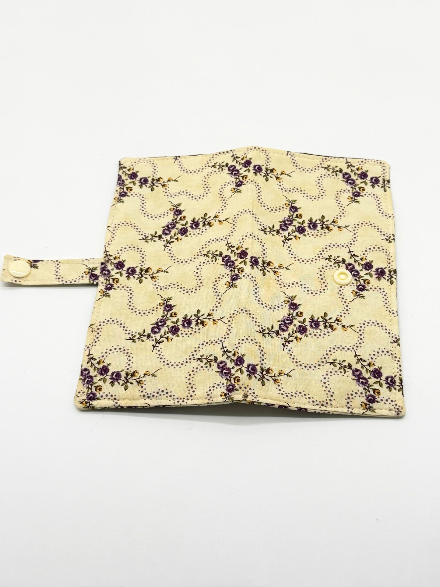 Lavender Vines Tea Wallet